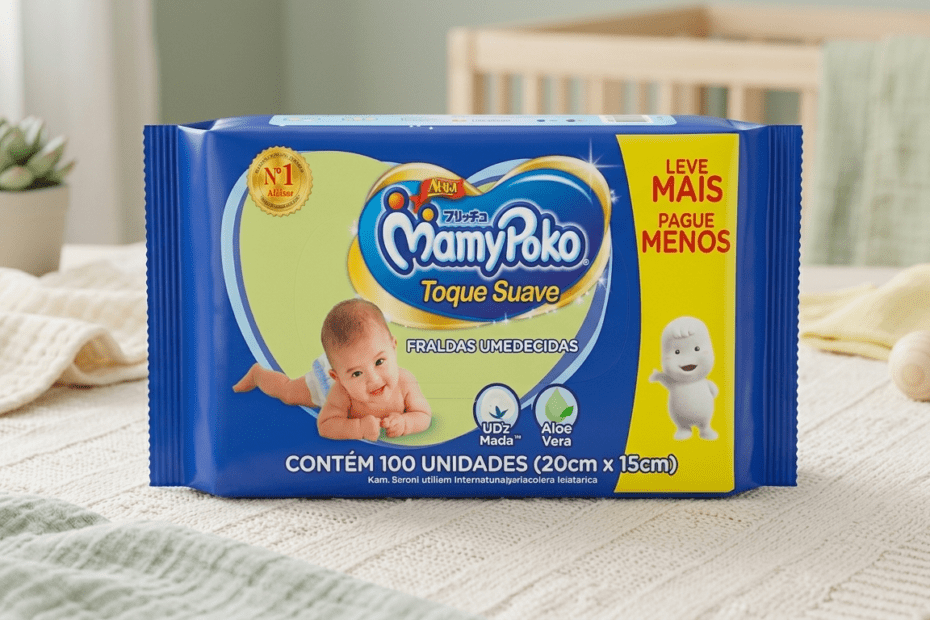 Mamy Poko Lenços Umedecidos