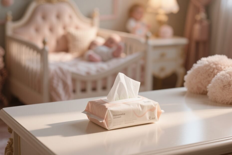 Johnson's Baby Lenços Umedecidos Ajudando na Hora do Sono