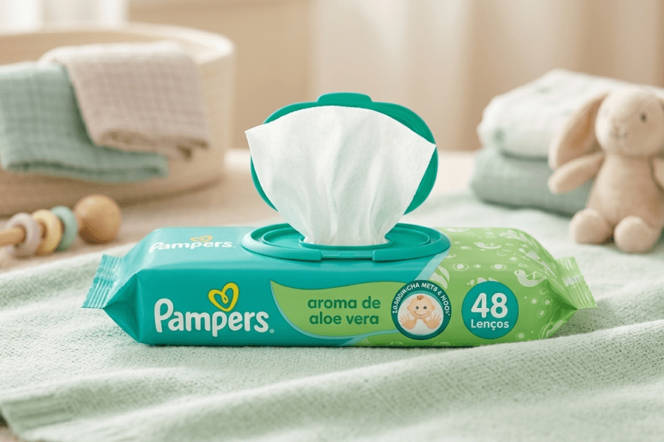 Lenço Umedecido Pampers