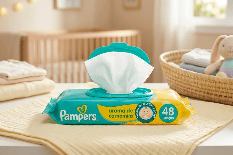 Lenços umedecidos para bebês