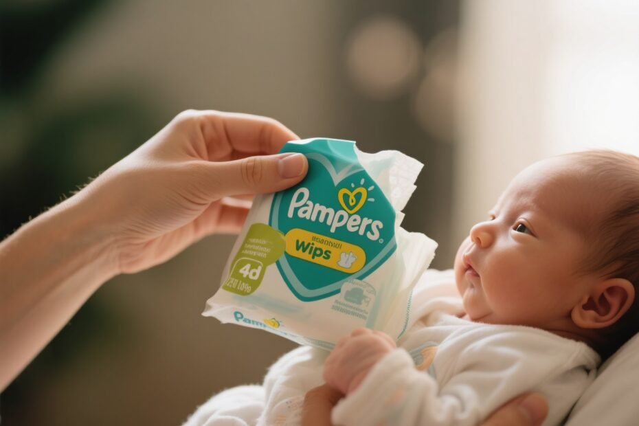 Pampers Cuidado de Bebê Lenços Umedecidos que Encantam