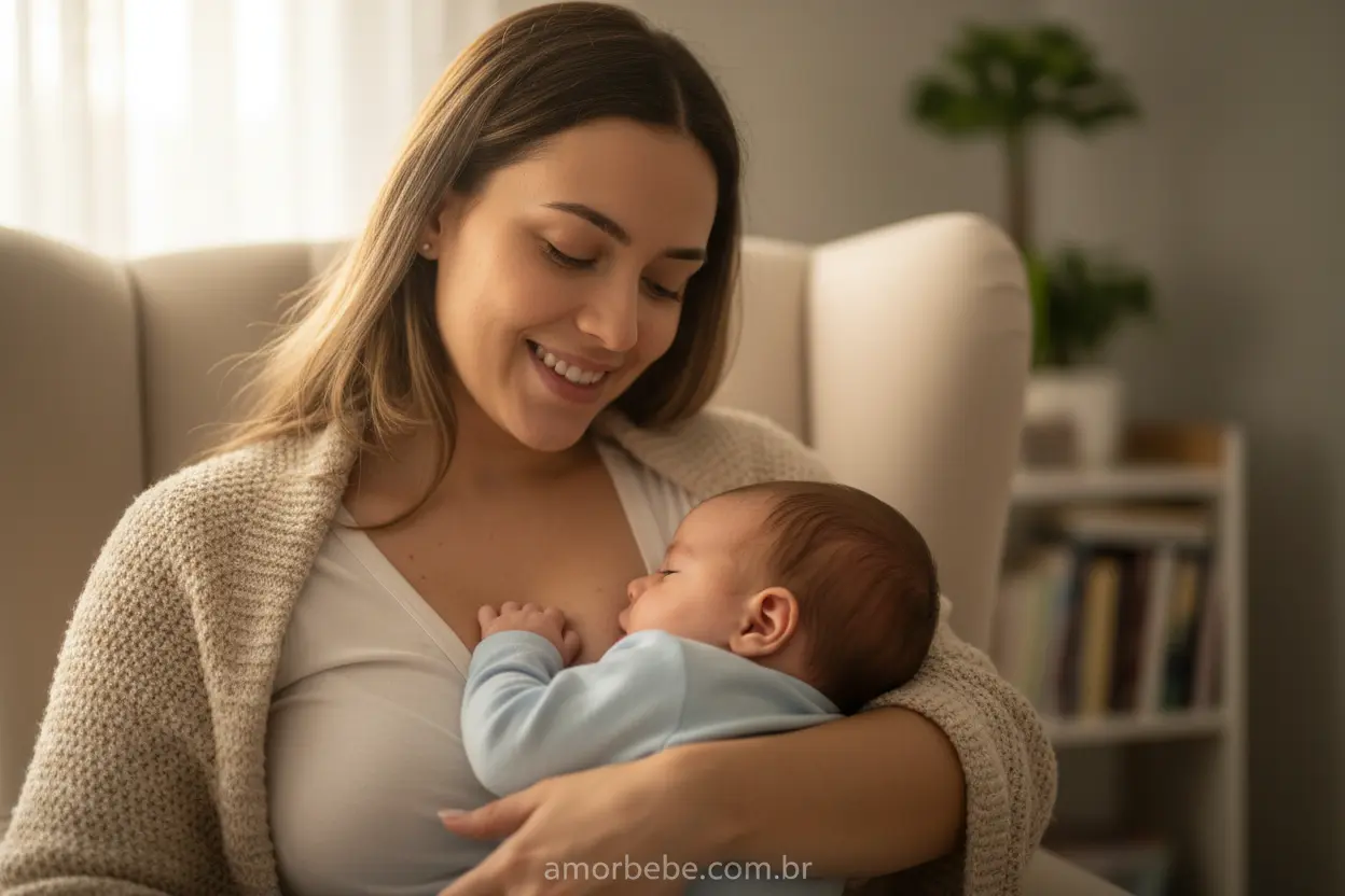 como fazer bebê dormir a noite toda amamentando