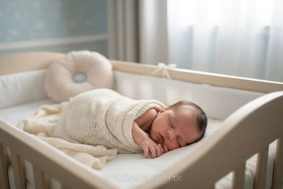 sono do bebê de 1 mês
