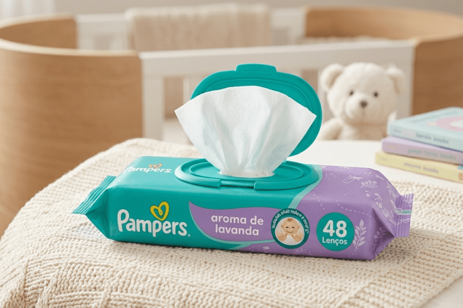 Lenço Umedecido Pamper