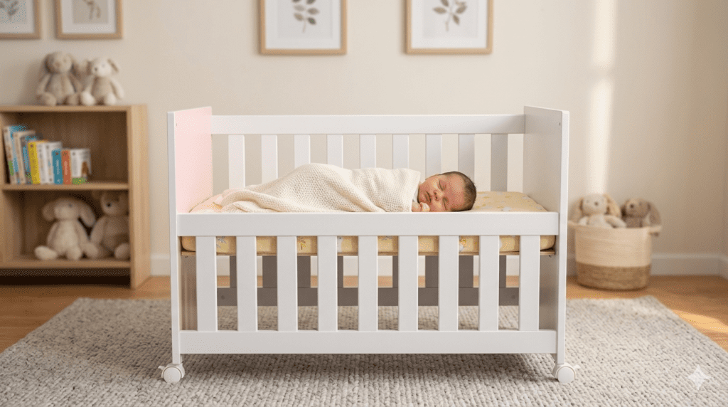 Mini Berço Nina 2 em 1