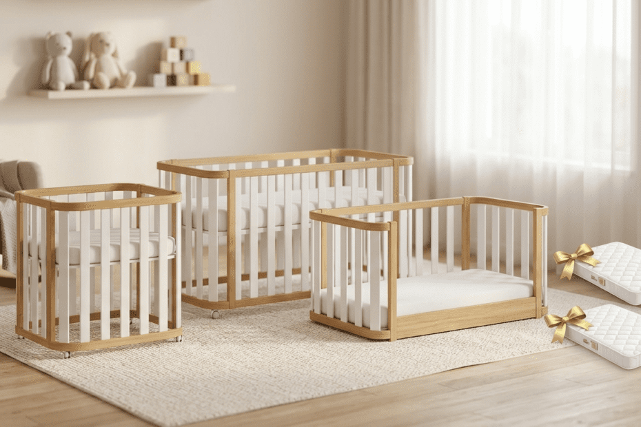 Quater Berço Evolutivo 3 em 1