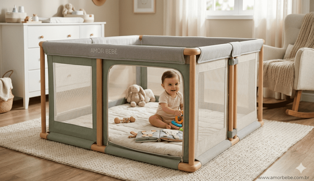 Cercadinho para bebê
