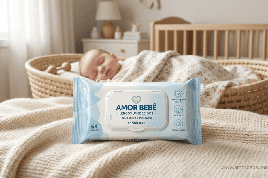 LENÇO UMEDECIDO PARA BEBÊ