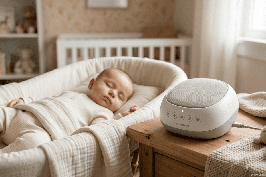 Maquina ruido branco para bebê