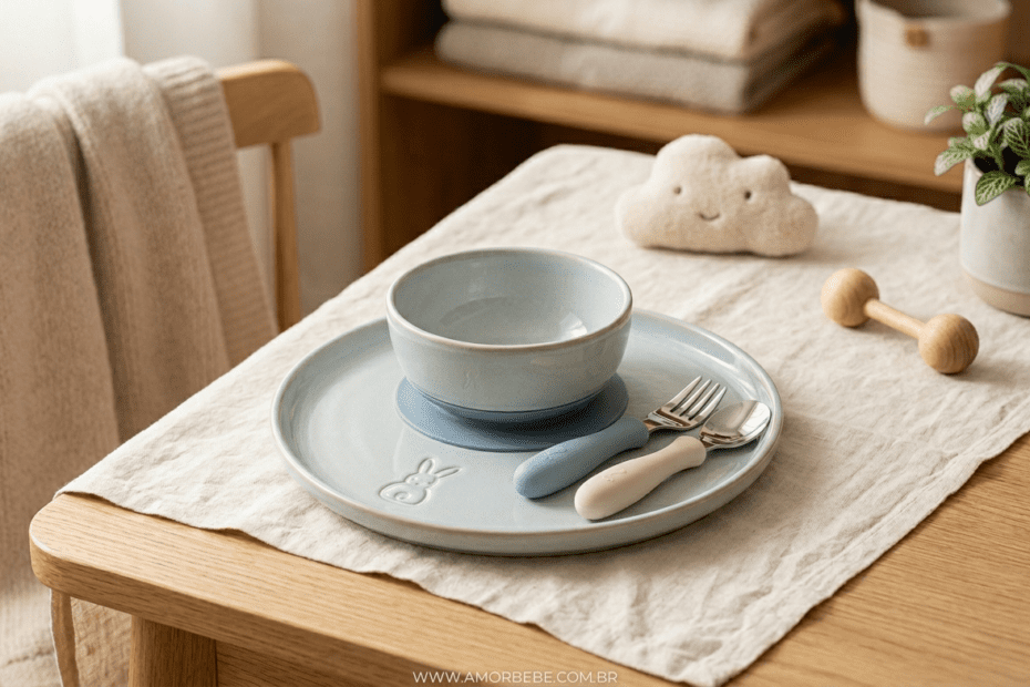 TALHER PRATO PARA BEBÊ